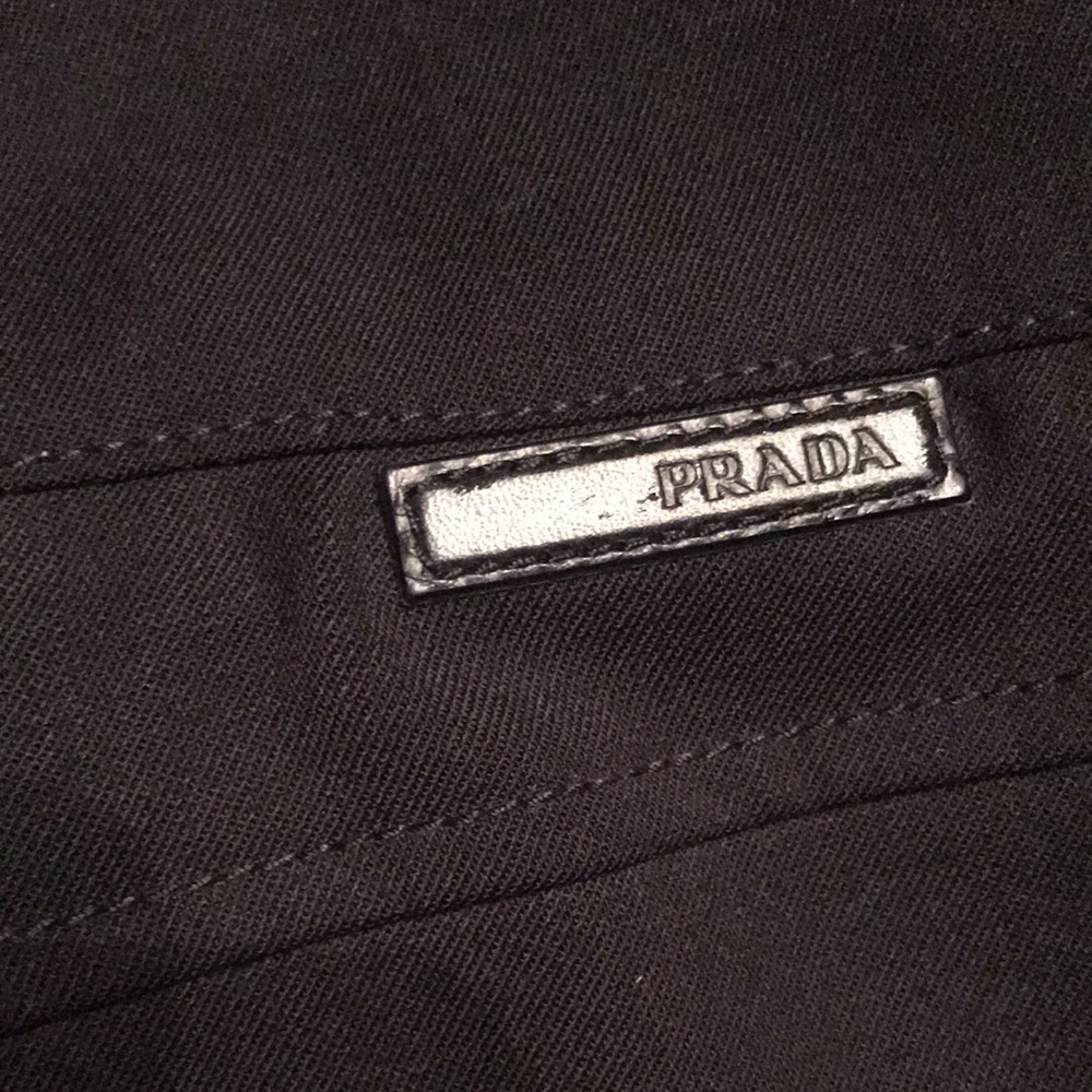 Prada Solid Black Trousers - image 8